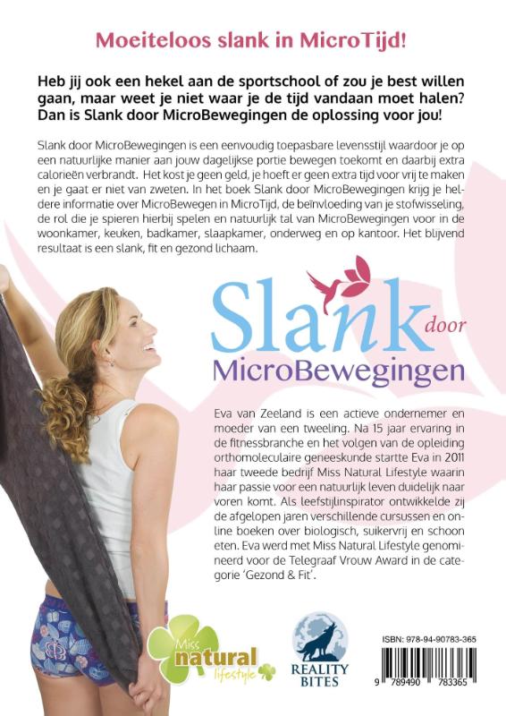 Achterkant van Slank door microbewegingen