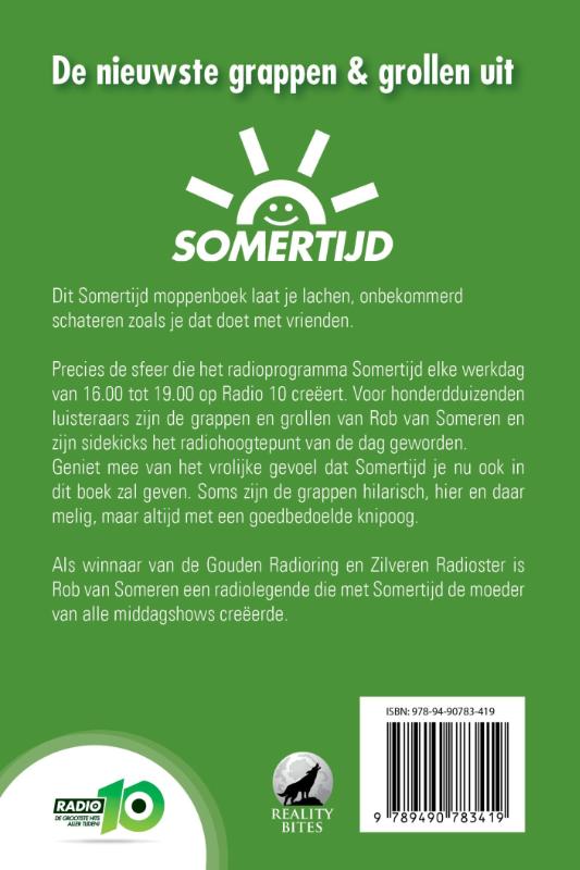 Achterkant van De nieuwste grappen & grollen uit Somertijd