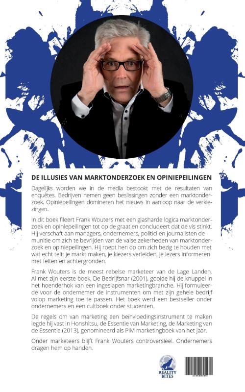 Achterkant van De illusies van marktonderzoek en opiniepeilingen