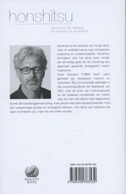 Achterkant van Honshitsu