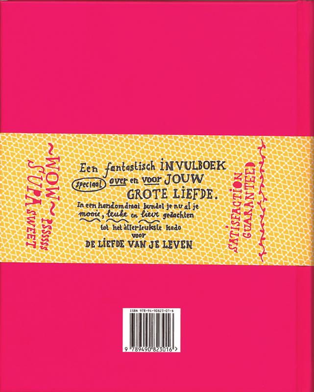Achterkant van Ik hou van jou omdat