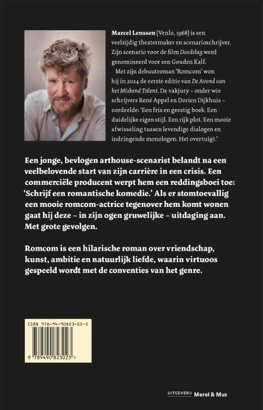 Achterkant van Romcom