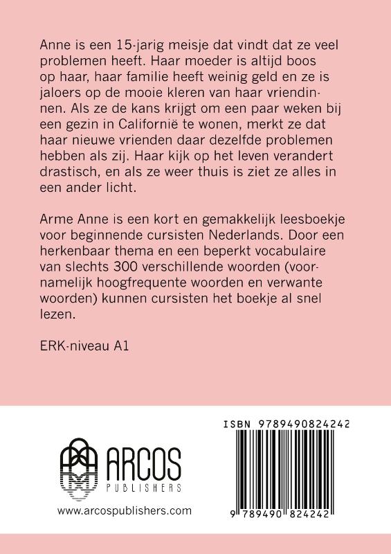 Achterkant van Arme Anne