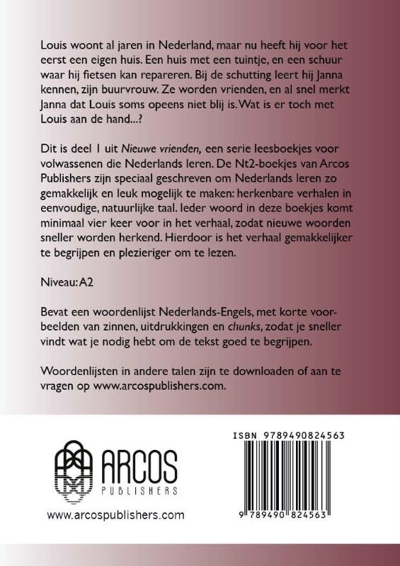 Achterkant van Een huis met een tuintje