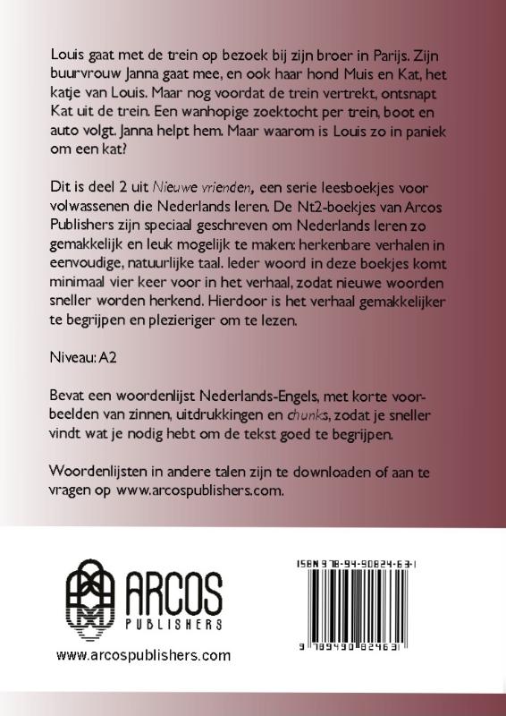 Achterkant van Een rare reis