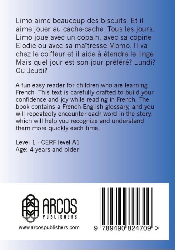 Achterkant van Mon jour préféré