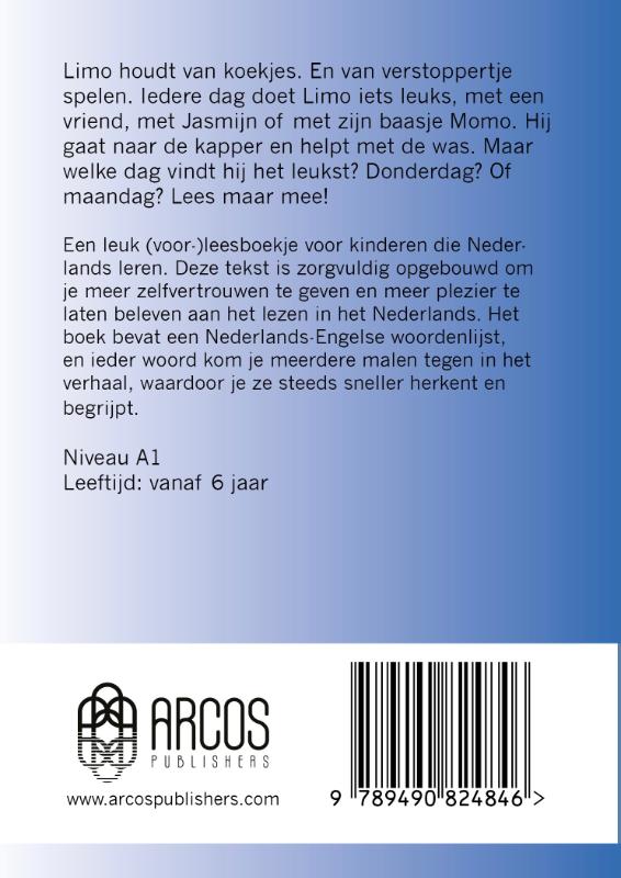 Achterkant van De leukste dag van de week