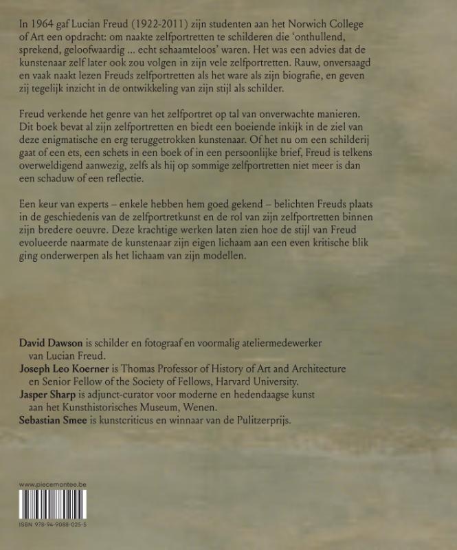Achterkant van Lucian Freud