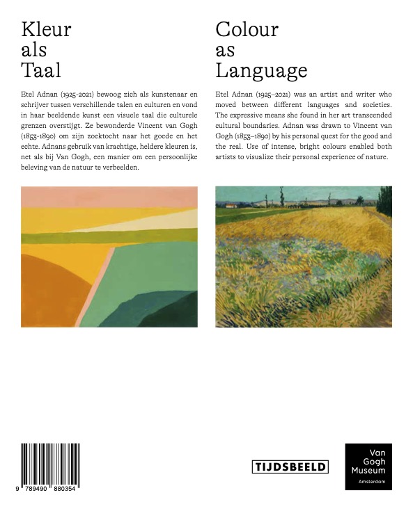 Achterkant van Kleur als taal / Colour as Language