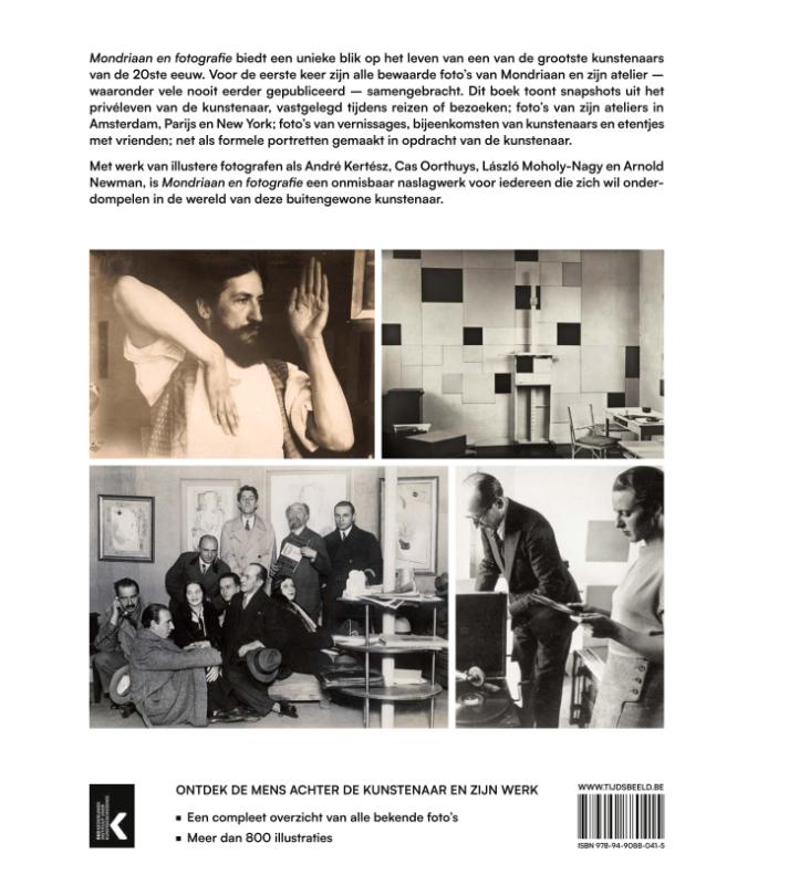 Achterkant van Mondriaan en de fotografie