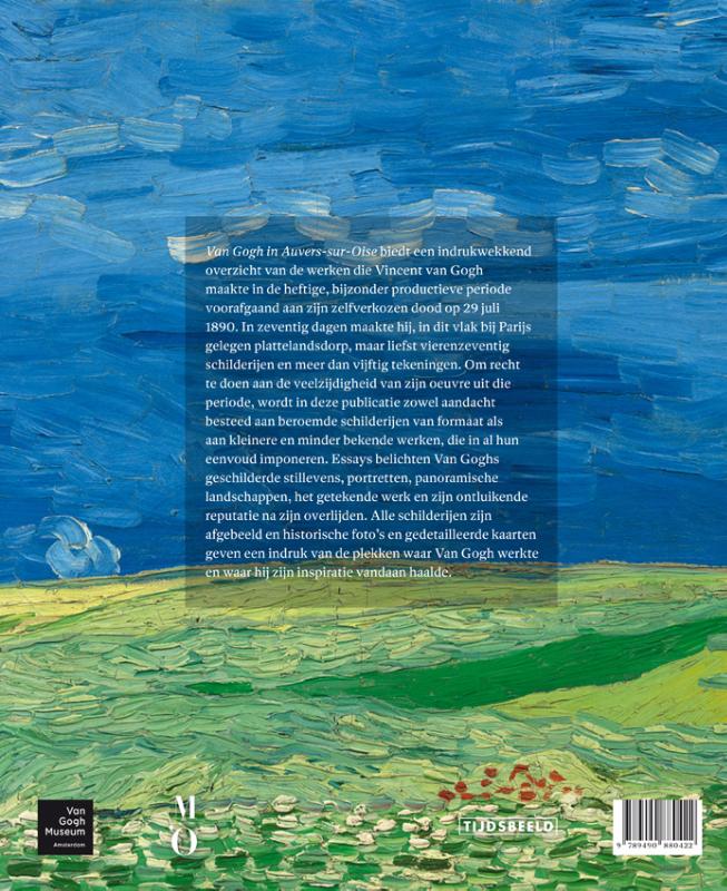 Achterkant van Van Gogh in Auvers-sur-Oise
