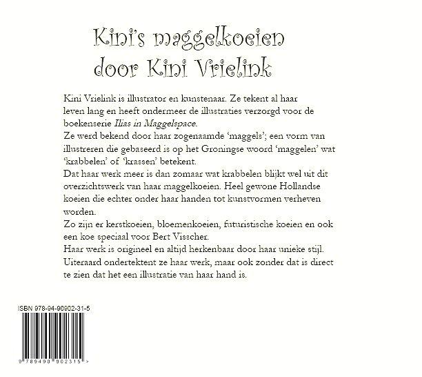 Achterkant van Kini's maggelkoeien