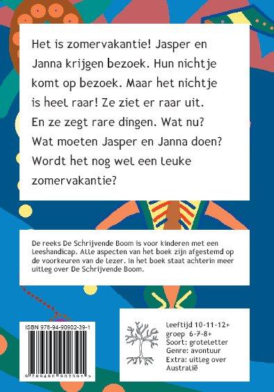 Achterkant van Het rare nichtje