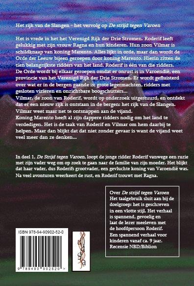 Achterkant van Het rijk van de slangen