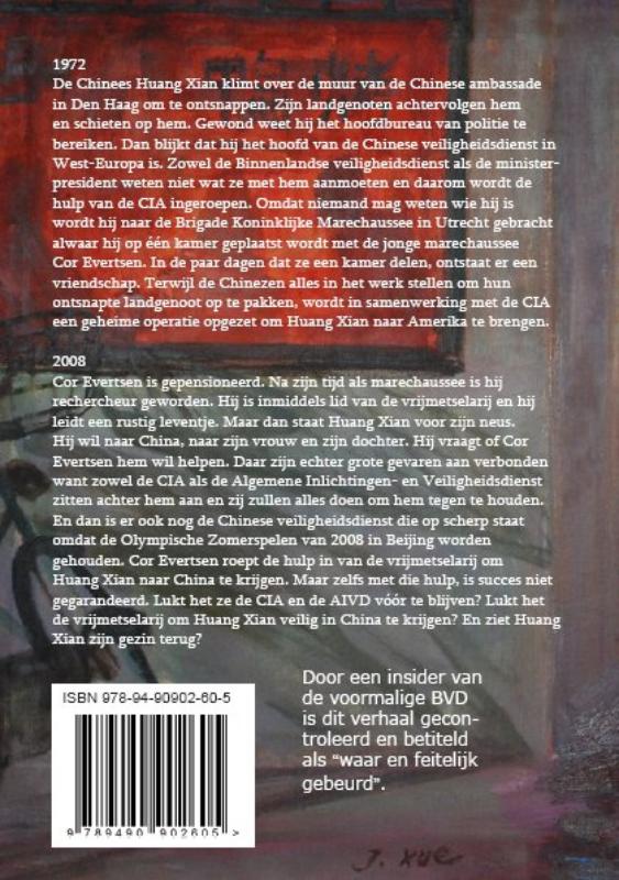 Achterkant van De afgehaalde Chinees