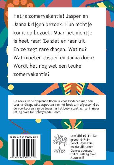 Achterkant van Het rare nichtje