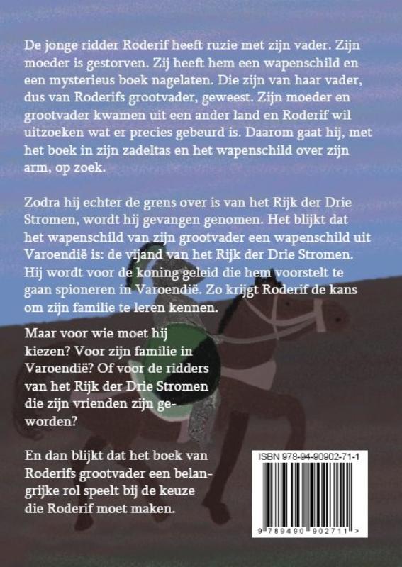 Achterkant van De strijd tegen Varoen - groteletterboek