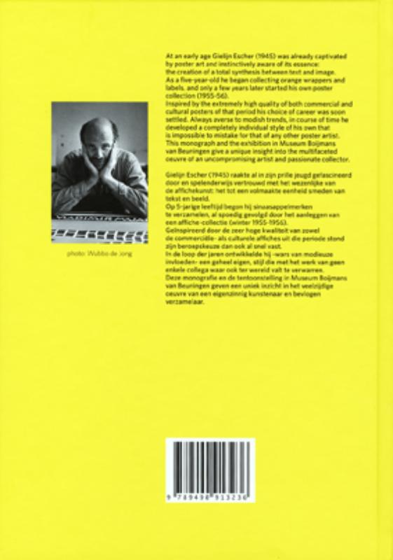 Achterkant van Een leven voor affiches/Living for posters