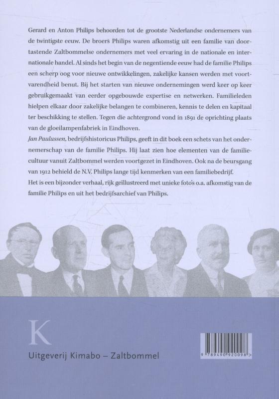 Achterkant van Philips