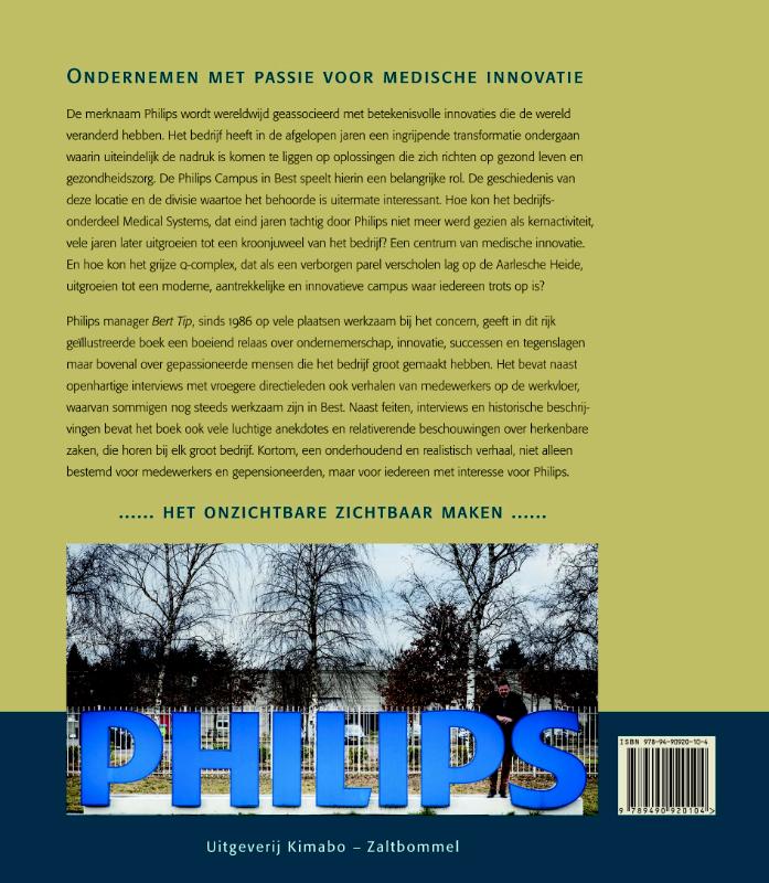 Achterkant van Philips Best