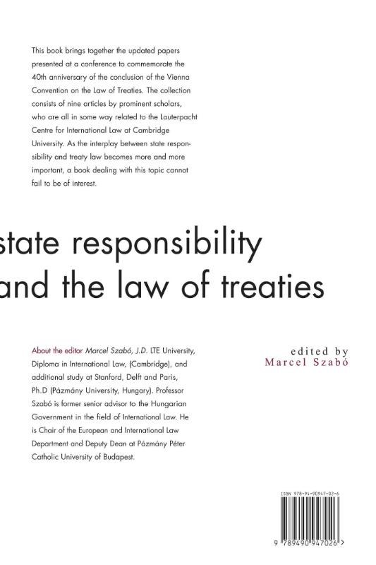 Achterkant van State Responsibility and the Law of Treaties
