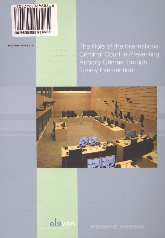 Achterkant van De rol van het internationaal strafhof in het voorkomen van internationale misdrijven door middel van tijdige interventie