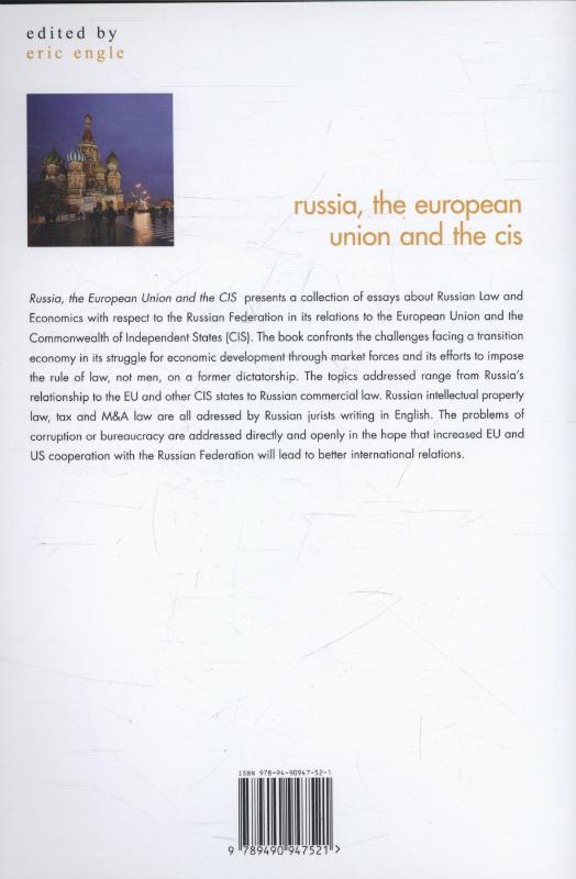 Achterkant van Russia, the European union and the CIS