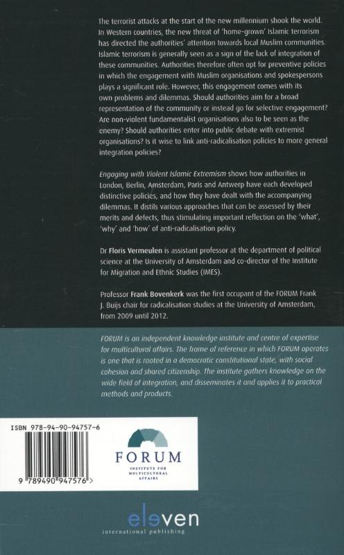 Achterkant van Engaging with violent Islamic extremism