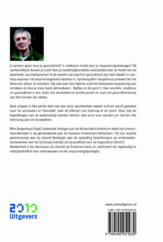 Achterkant van Mythes in de sport 1