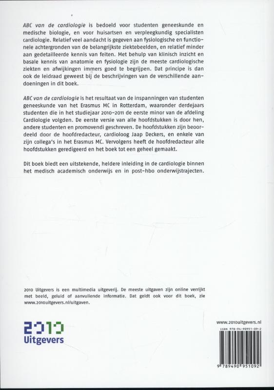 Achterkant van ABC van de cardiologie