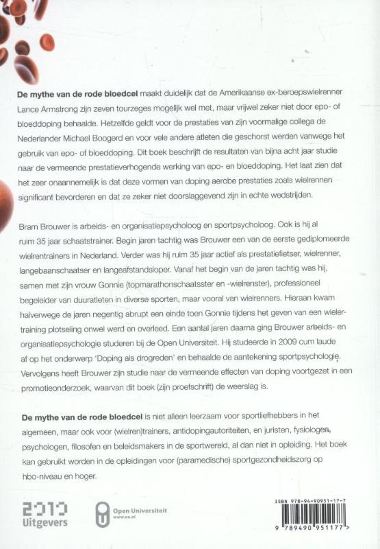 Achterkant van De mythe van de rode bloedcel