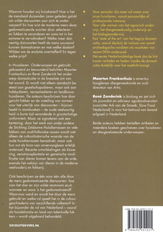 Achterkant van Huisdieren