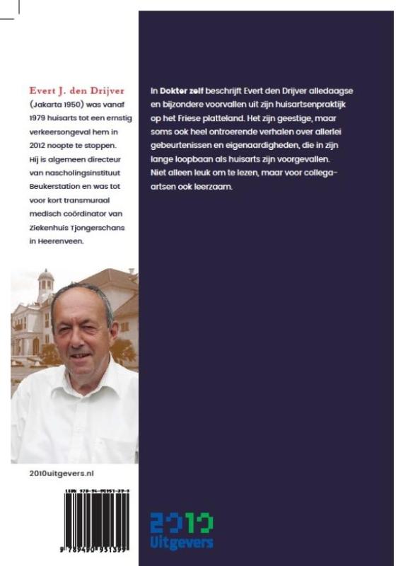Achterkant van Dokter zelf