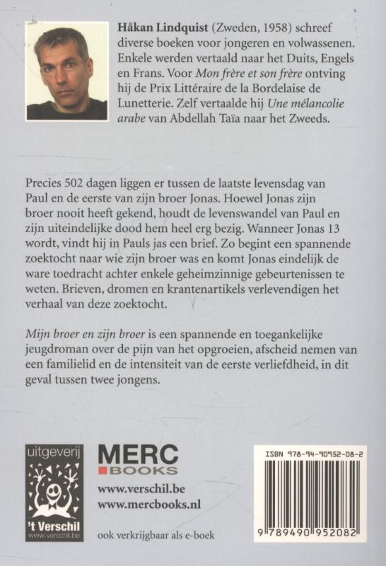 Achterkant van Mijn broer en zijn broer