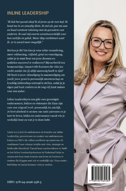 Achterkant van Inline Leadership