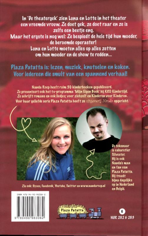 Achterkant van De theatergek