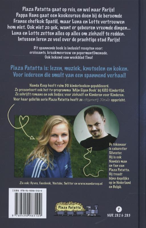 Achterkant van Paniek in Parijs