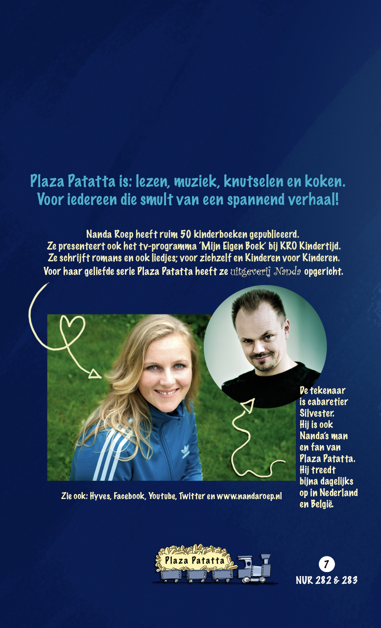 Achterkant van Paniek in Parijs