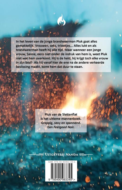 Achterkant van Pluk van de slettenflat