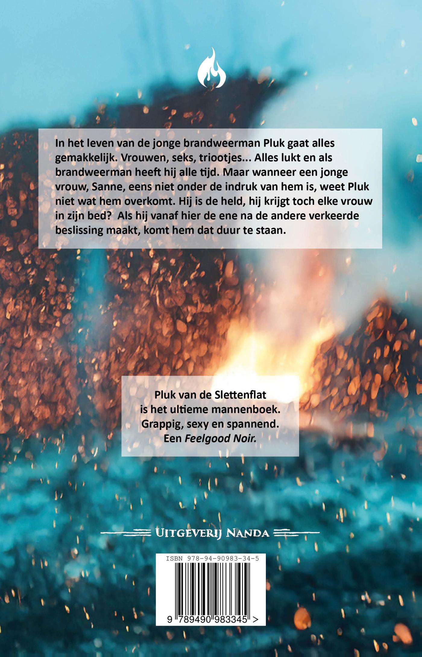 Achterkant van Pluk van de slettenflat