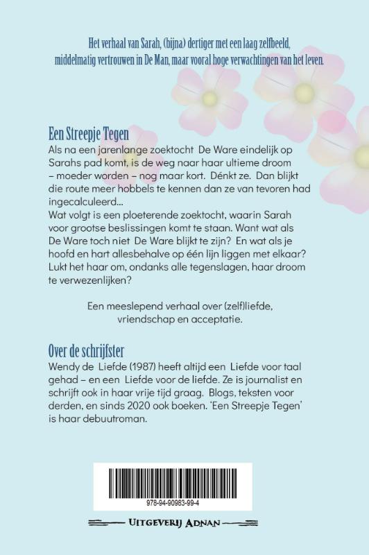Achterkant van Een streepje tegen