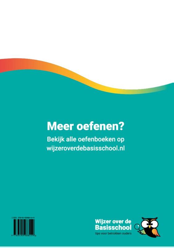 Achterkant van Citotoets Oefenboek Groep 8 - Eindtoets Groep 8