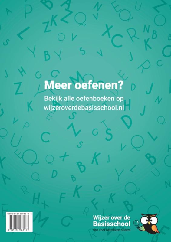 Achterkant van Oefenboek