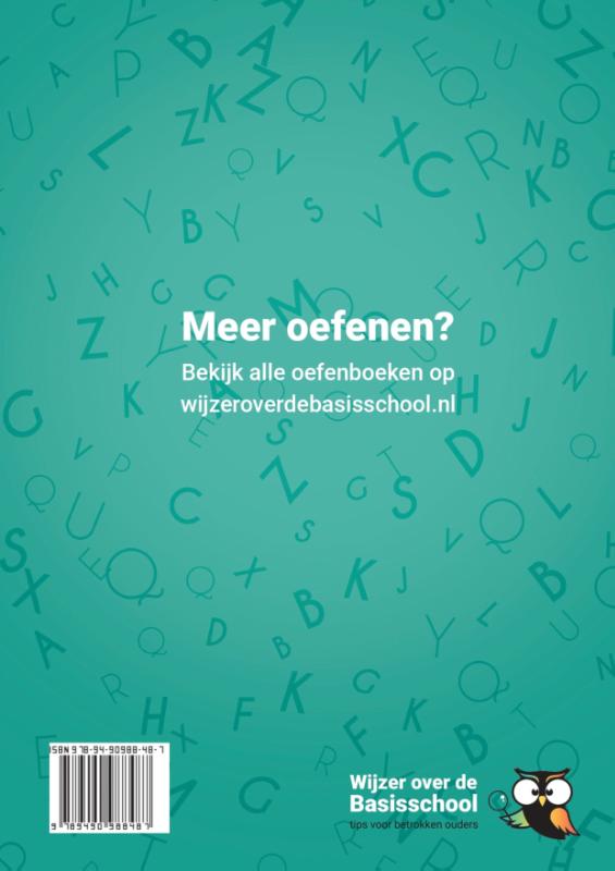 Achterkant van Oefenboek
