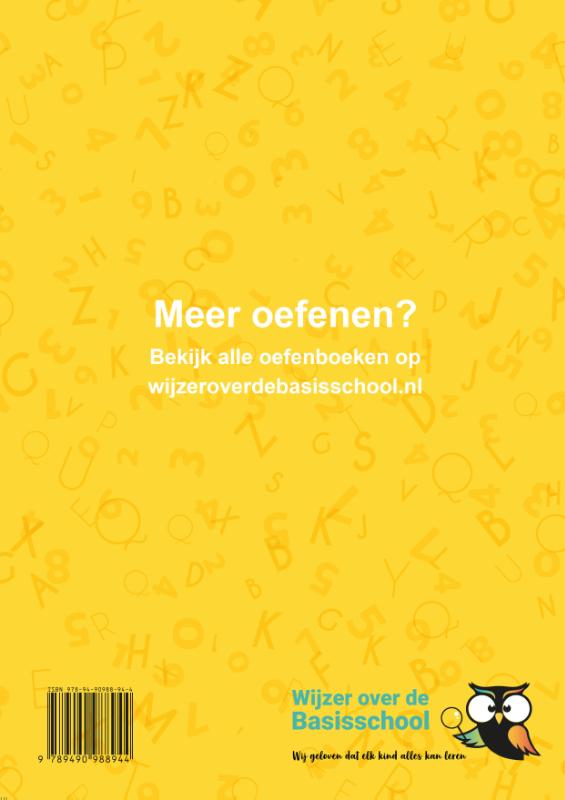 Achterkant van Oefenboek 2