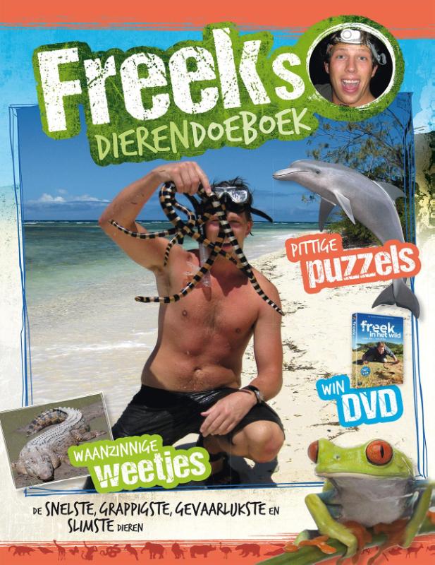 Achterkant van Freeks dieren doeboek