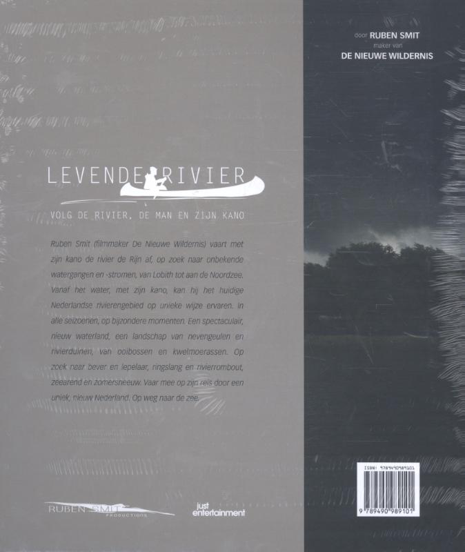 Achterkant van De levende rivier