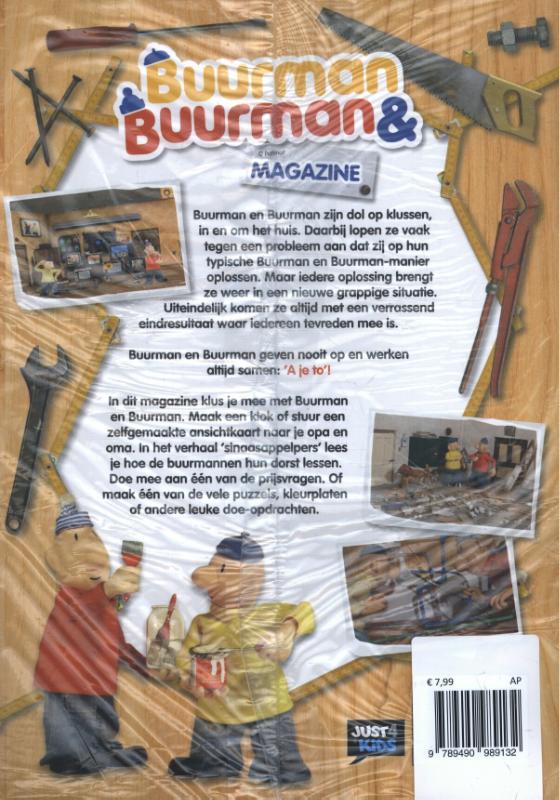 Achterkant van Buurman en Buurman magazine