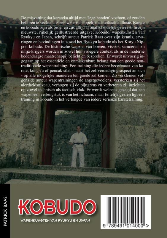 Achterkant van Kobudo