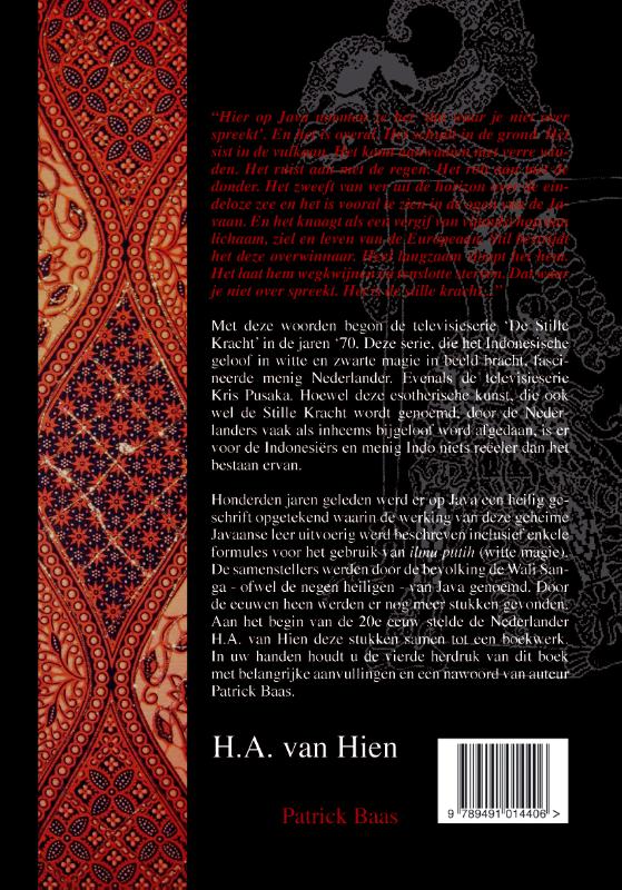 Achterkant van Wali Sanga